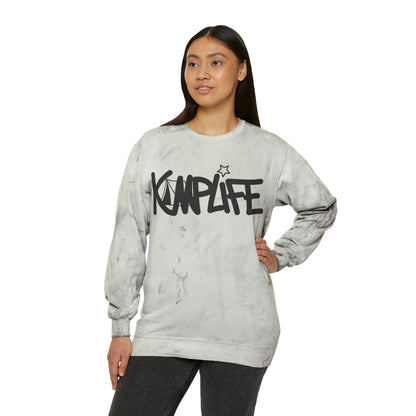 Unisex Color Blast Crewneck Sweatshirt